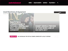 Tablet Screenshot of metrotainment.net